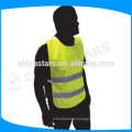 Runners vest with reflective tape and side elastic band